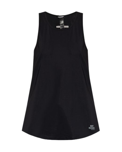 DSquared² Black Sleeveless Vest