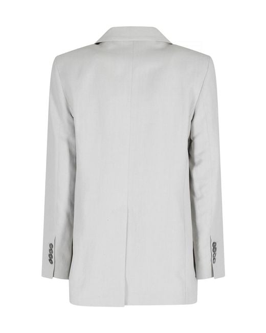 Seventy Gray Single-Breasted Blazer