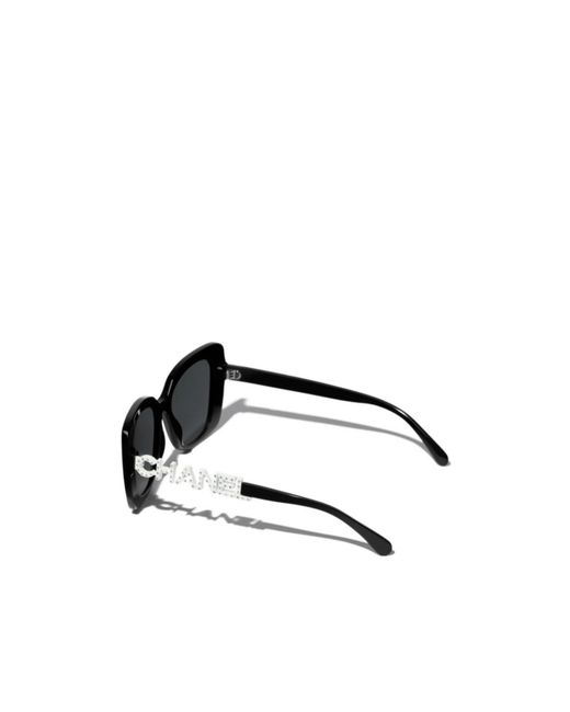 Chanel Multicolor Square Logo Sunglasses