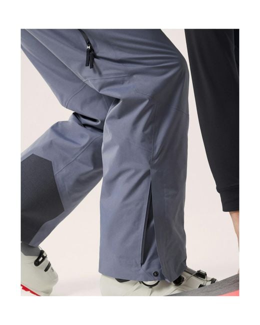 Arc'teryx Blue Fissile Gore-Tex Thermal Pants for men