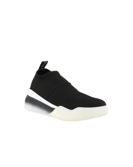Stella McCartney Black Logo Sock Casual Sports Shoes