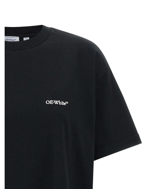 Off-White c/o Virgil Abloh Black 'Arrow Out Flower' T-Shirt