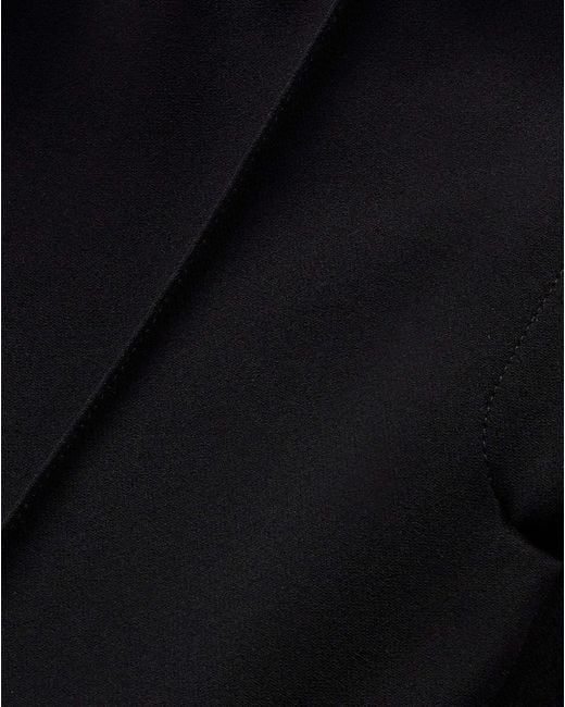 Veronica Beard Black Hibiscus Trousers