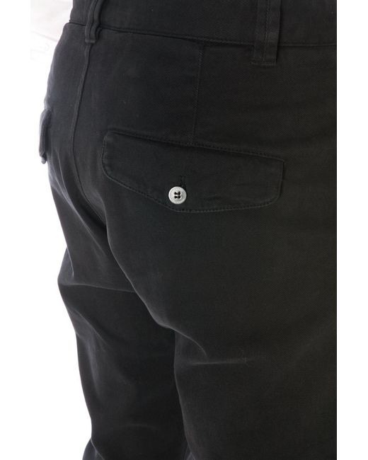 Armani Jeans Black Cotton Jeans for men