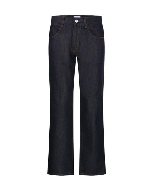 AMISH Blue James Straight-Leg Jeans for men