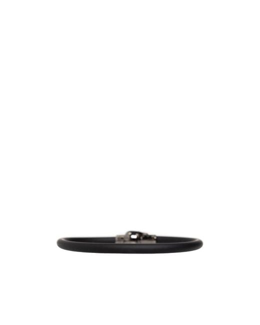 McQueen White Skull Pendant Bracelet for men