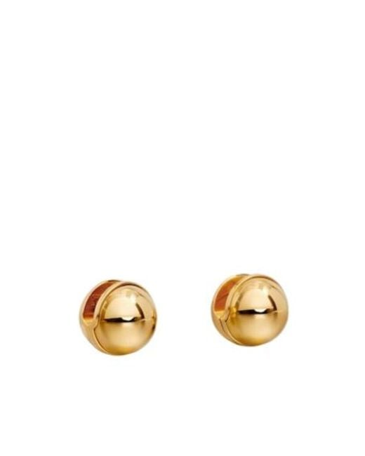 Alaïa Metallic Alaïa Sphere Earrings
