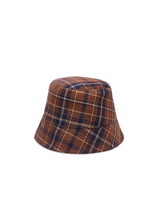 Loewe Blue Reversible Bucket Hat for men