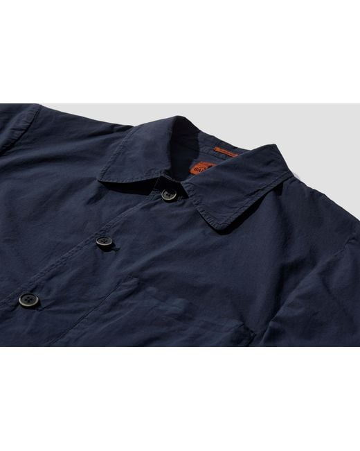 Barena Blue Long-Sleeved Shirt for men