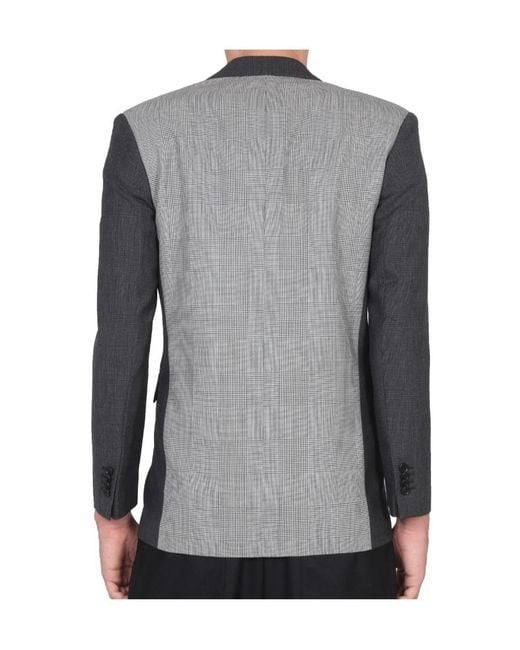 Aspesi Blue Flap-Pocketed Single-Breasted Blazer for men