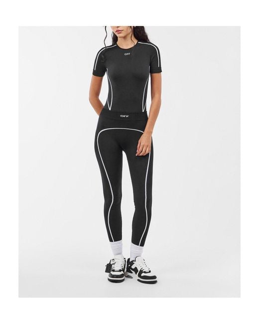 Off-White c/o Virgil Abloh Black Seamless Bodysuit