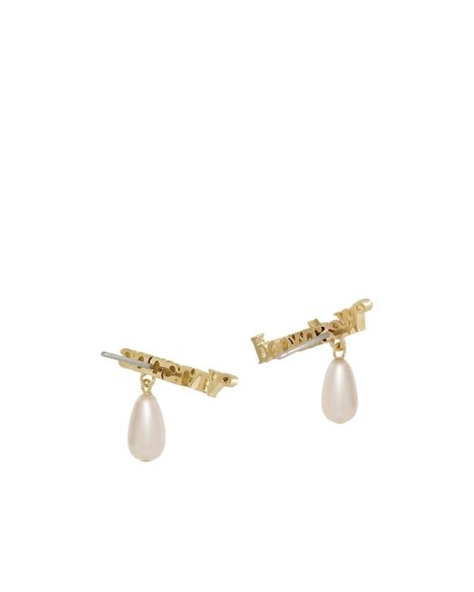 Vivienne Westwood Metallic Amelia Earrings