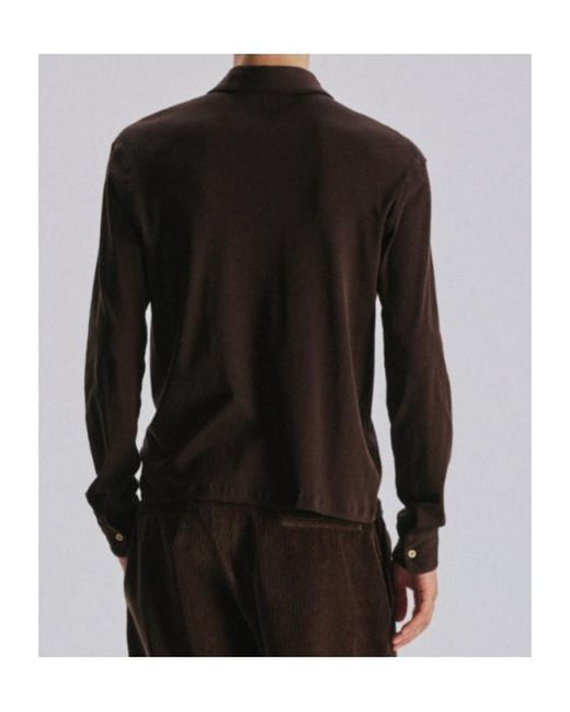 The Row Brown Reyes Polo for men