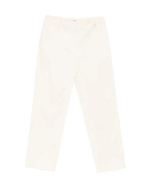 Liu Jo White Belt Trousers