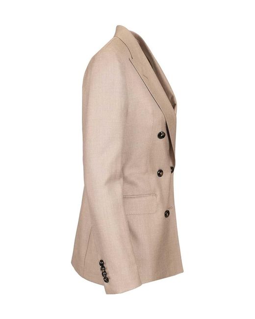 Tagliatore Natural Parigi Double-Breasted Blazer