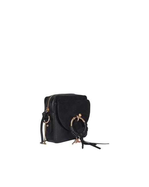 See By Chloé Black Joan Leather Crossbody Bag