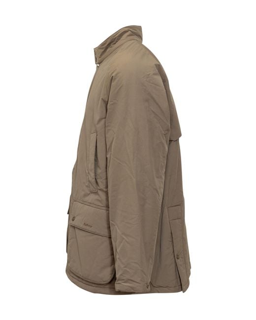 Barbour Brown X Baracuta Oversized Bedale Waxed Jacket for men