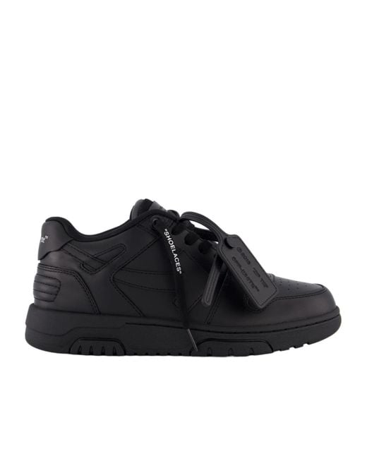 Off-White c/o Virgil Abloh Black Out Of Office Lace-Up Sneakers