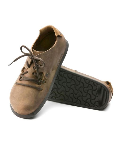 Birkenstock Brown Montana Nl Lace-Up Shoes for men
