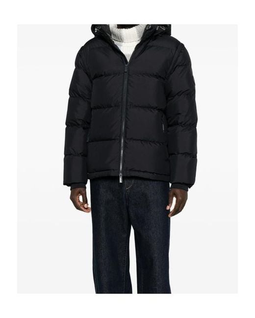 Burberry Blue Long-Sleeve Quilted Cotton Jacket for men