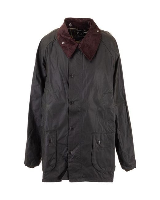 Barbour Black Bedale Wax Jacket for men