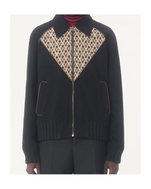 Valentino Black Bomber Jacket for men