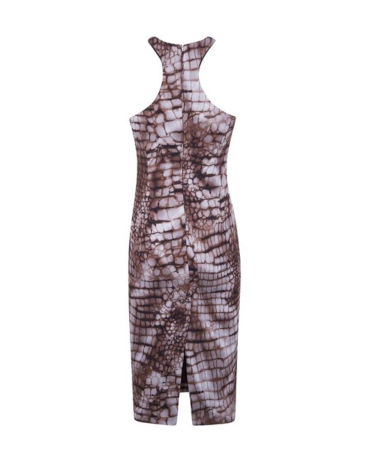 Elisabetta Franchi Purple Dresses
