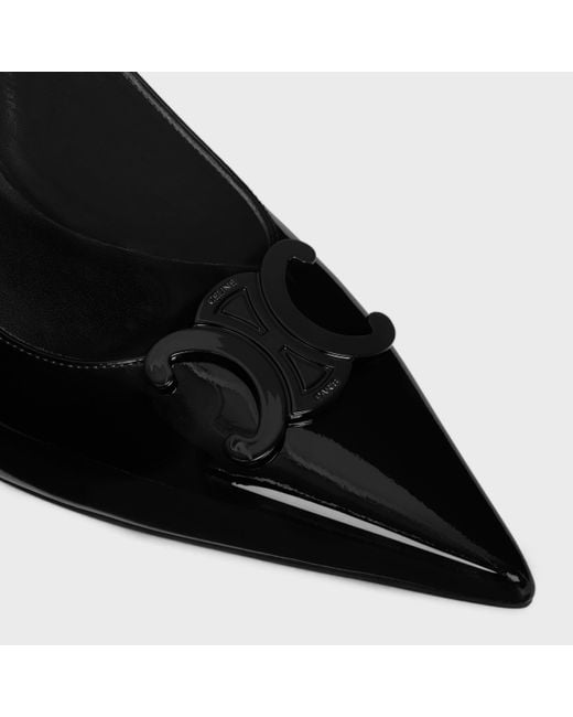 Céline Black Alma Triomphe Slingback
