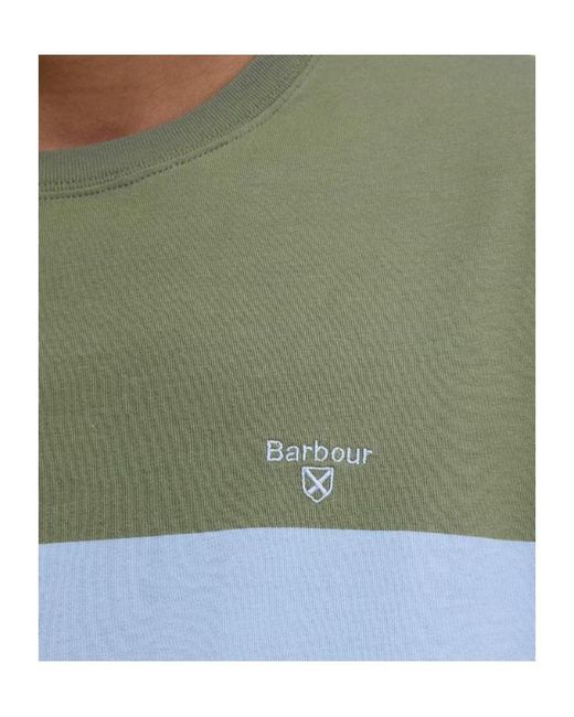 Barbour Green B.Li Braeside Tee Sn53 for men