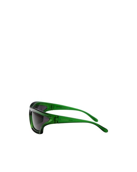 Loewe Green Irregular X Paula's Ibiza Irregular Frame Sunglasses for men