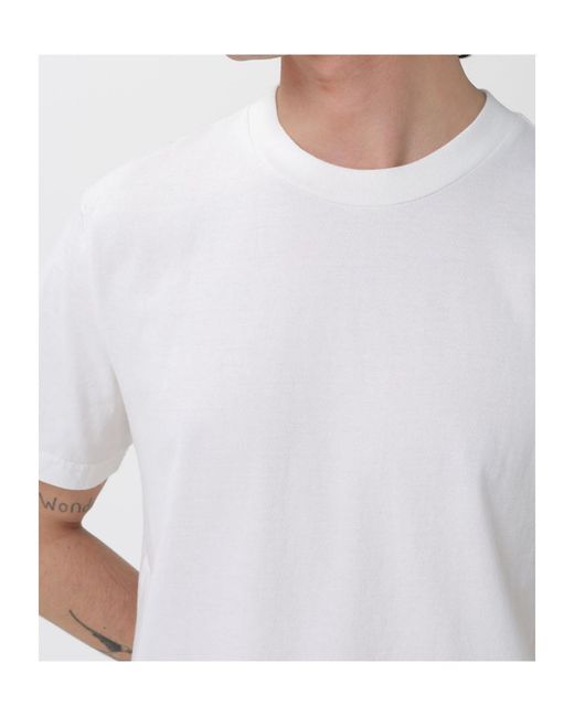 Entire studios White Crewneck T-Shirt for men