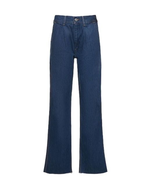 Re/done Blue Logo Jeans