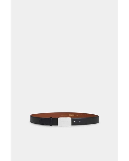 DSquared² Black Classic Belt for men
