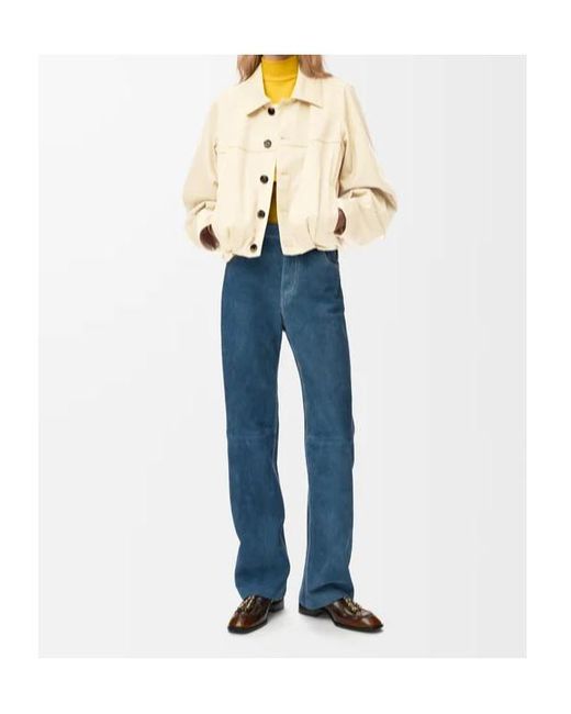 Loewe Blue Button-Fastening Jacket