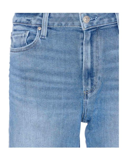 PAIGE Blue Mason Ankle Jeans