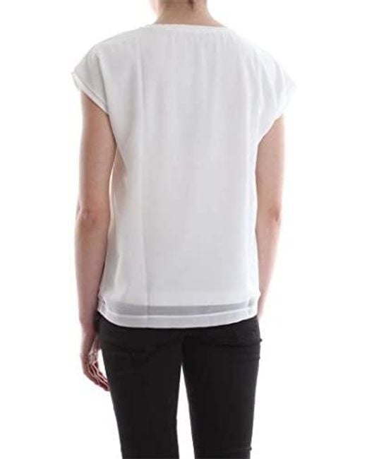 Armani Jeans White Logo Details T-Shirt