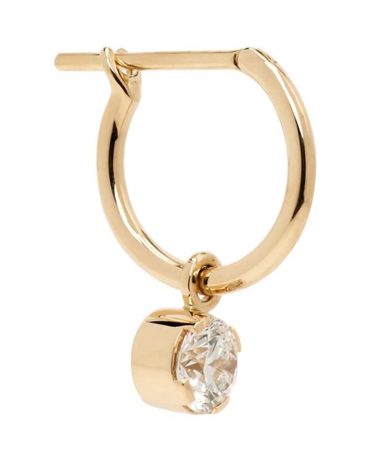 Sophie Bille Brahe Metallic Lily Diamond Single Earring