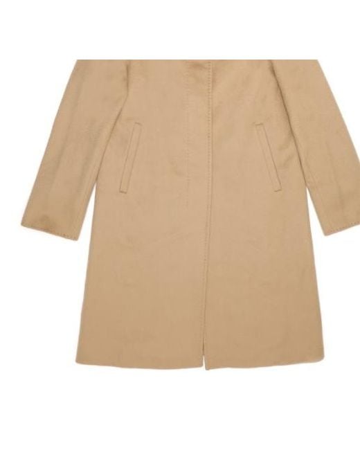Max Mara Natural Lapel Coat