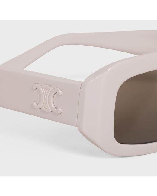 Céline White Triomphe 01 Sunglasses for men