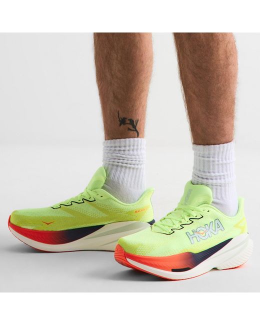 Hoka One One Green Cross-Country Running Shoes for men