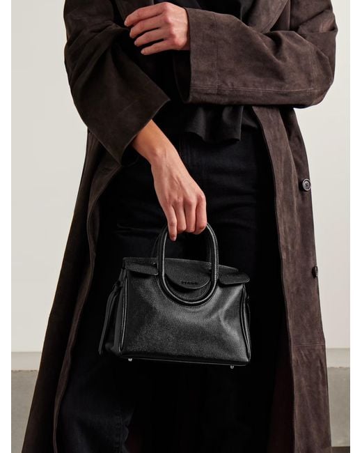 Staud Black Double Handle Shoulder Bag