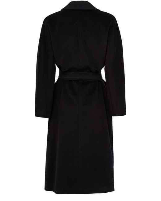 Max Mara Black Long-Sleeved Coat