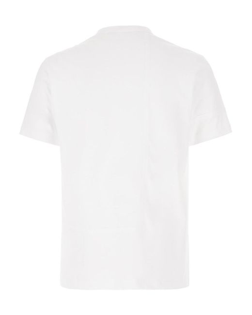 Comme des Garçons White Comme Des Garçons Shirt Short-Sleeved Crewneck T-Shirt for men