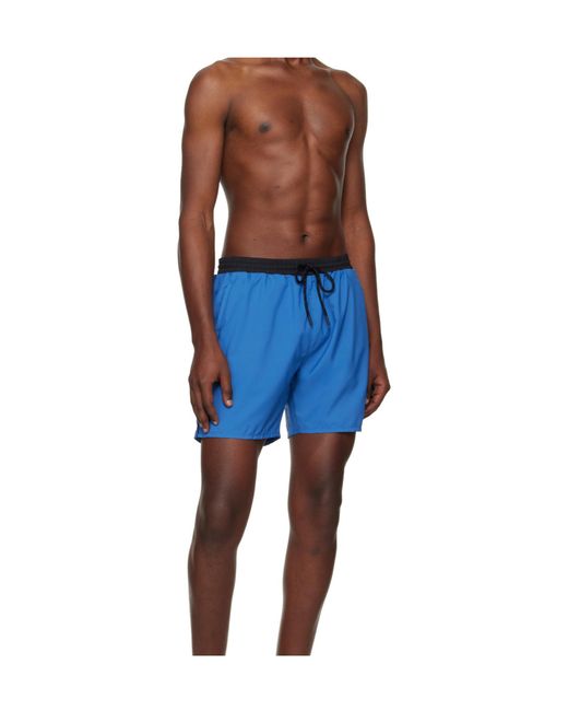 Boss Blue Quick-Dry Swim Shorts for men