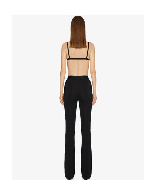 Givenchy Black 4G Buckle Knitted Bra