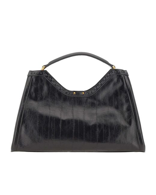 Gianni Chiarini Black 'Aurora' Shoulder Bag
