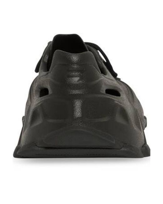 Balenciaga Black All-Over Cut Out Sneakers for men