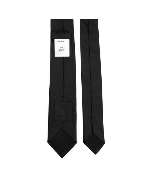 Givenchy Black Pointed Tie for men