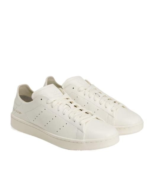 Y-3 White Stan Smith Low-Top Sneakers for men