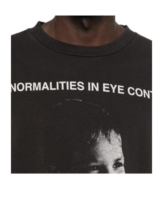 Enfants Riches Deprimes Black Crew-Neck T-Shirt for men